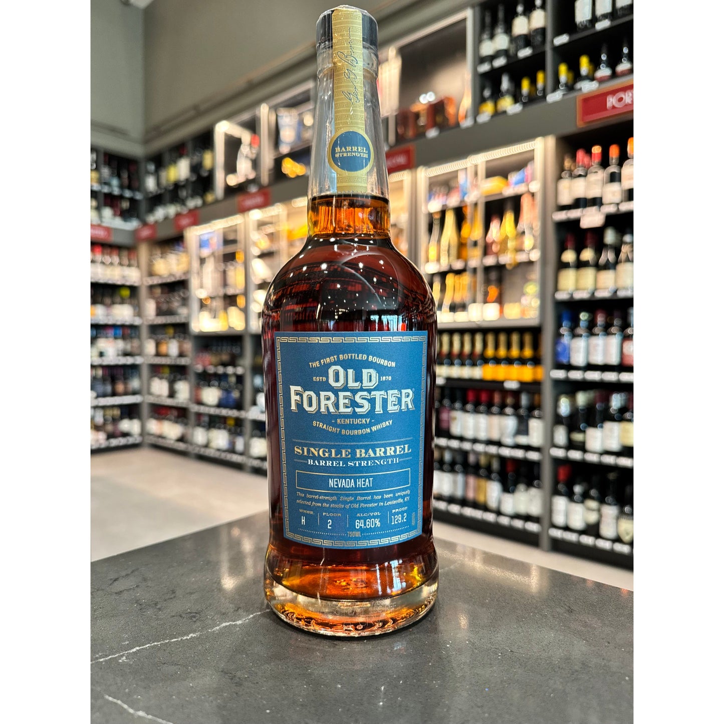 Old Forester Single Barrel Nevada Heat Edition Barrel Strength