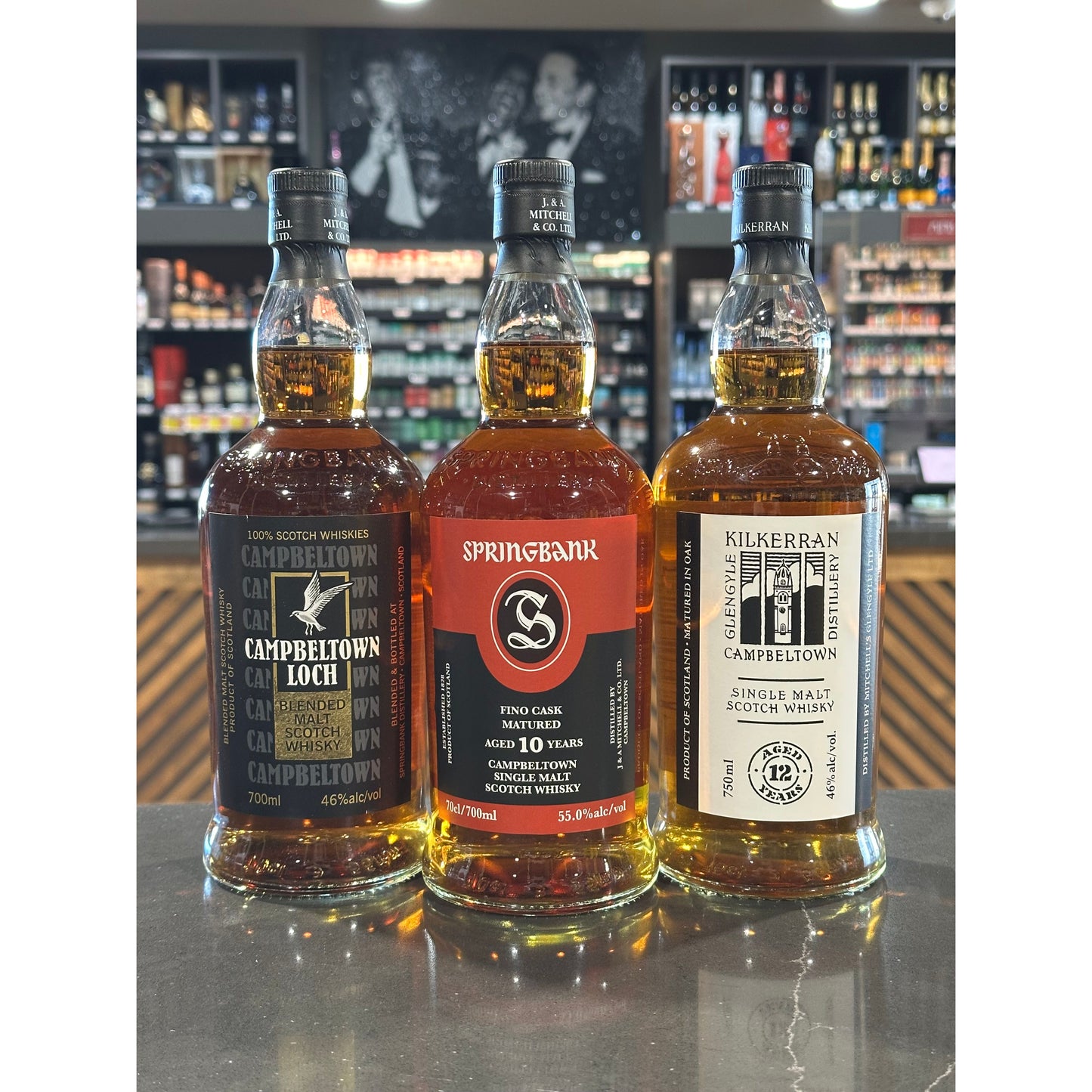 Springbank Fino Cask 10 Year  Campbeltown Lineup Pack
