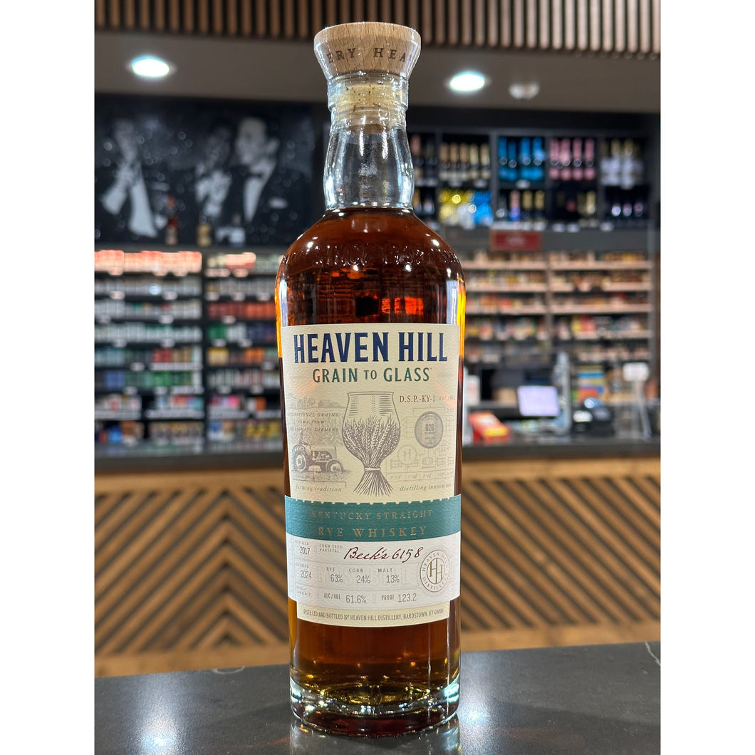 BF | HEAVEN HILL GRAIN TO GLASS | KENTUCKY STRAIGHT RYE WHISKEY