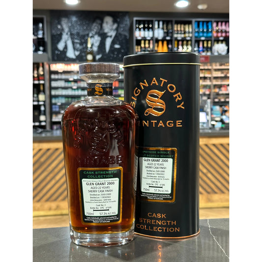 SIGNATORY VINTAGE | GLEN GRANT AGED 22 YEARS | SINGLE CASK | CASK STRENGTH
