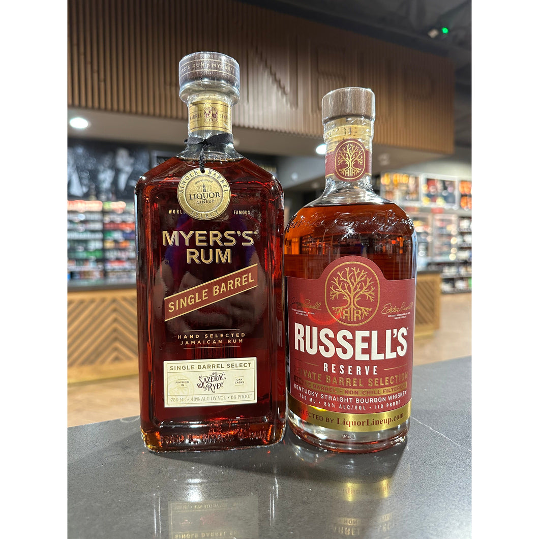 RUM & BOURBON | SWEET SPIRIT | PRIVATE BARREL 2-PACK COMBO