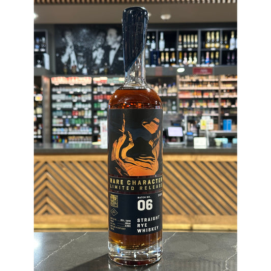 Rare Character Limited Release Batch No 6 Straight Rye Whiskey