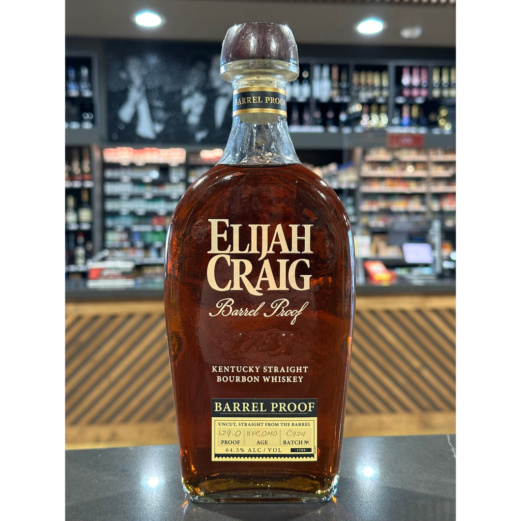 Elijah Craig Barrel Proof Kentucky Straight Bourbon Whiskey Batch C924