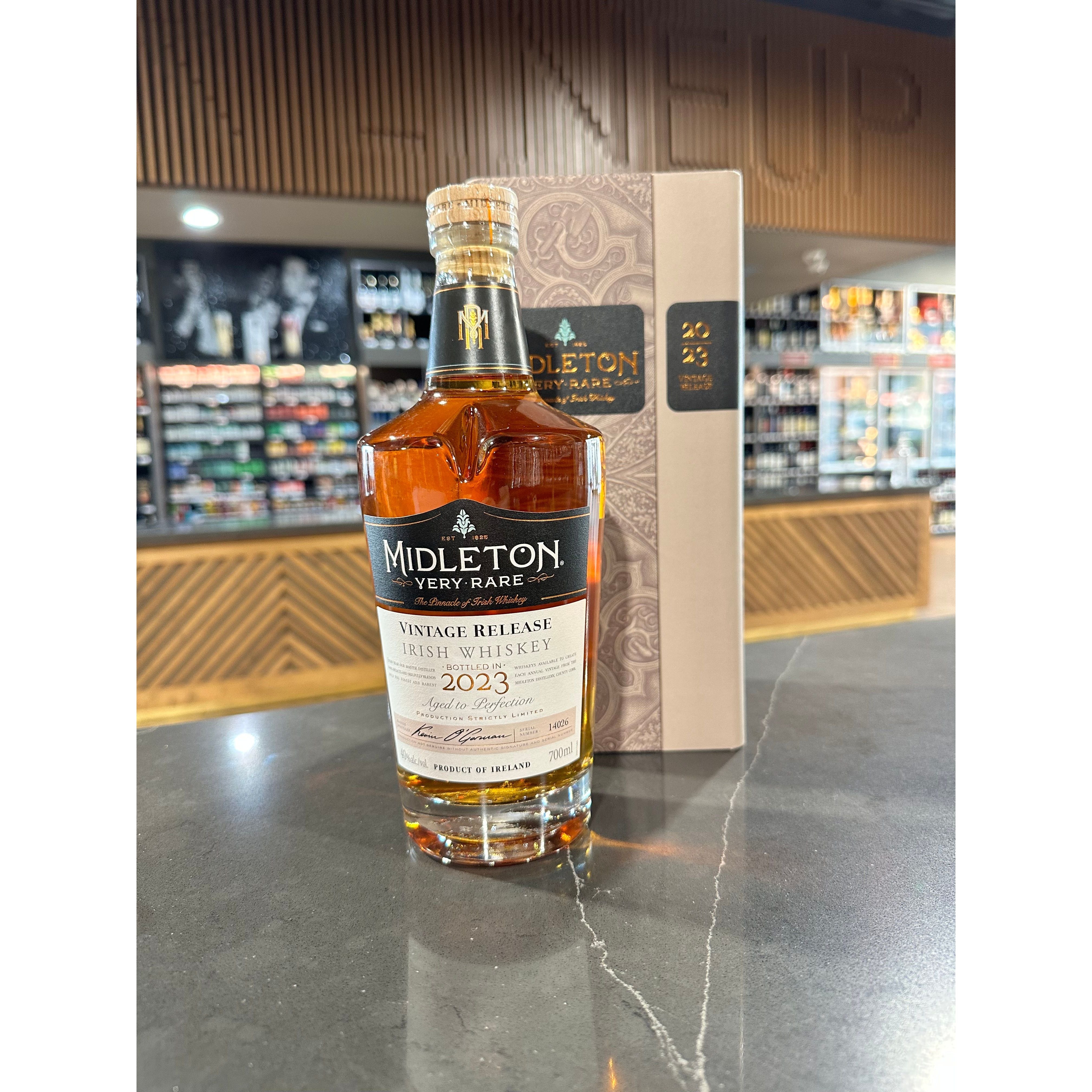 Midleton Very Rare Vintage Release Irish Whiskey 2023 – Liquor Lineup