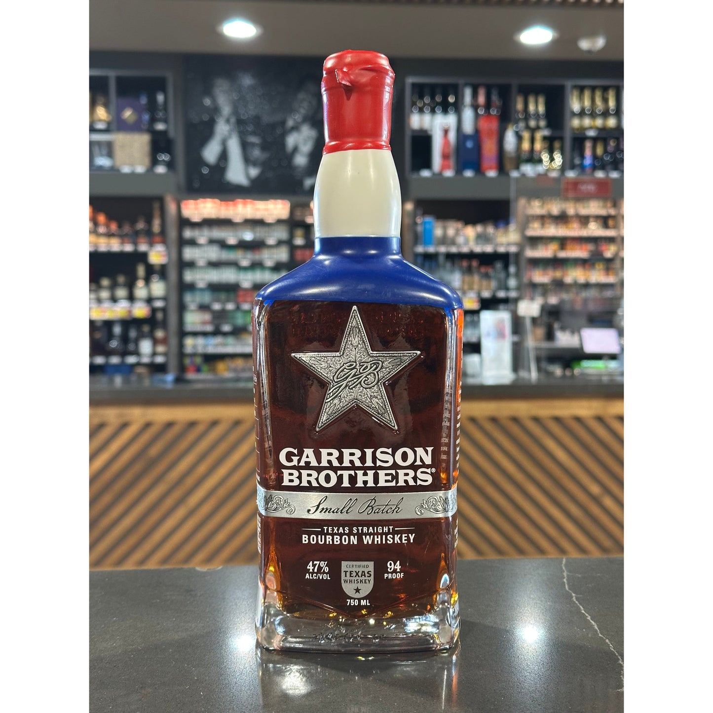 Garrison Brothers Red White and Blue Small Batch Texas Straight Bourbon Whiskey