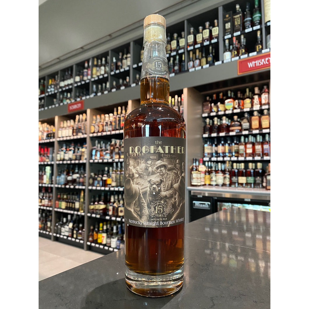 The Dog Father Kentucky Straight Bourbon Whiskey Aged 15 Years