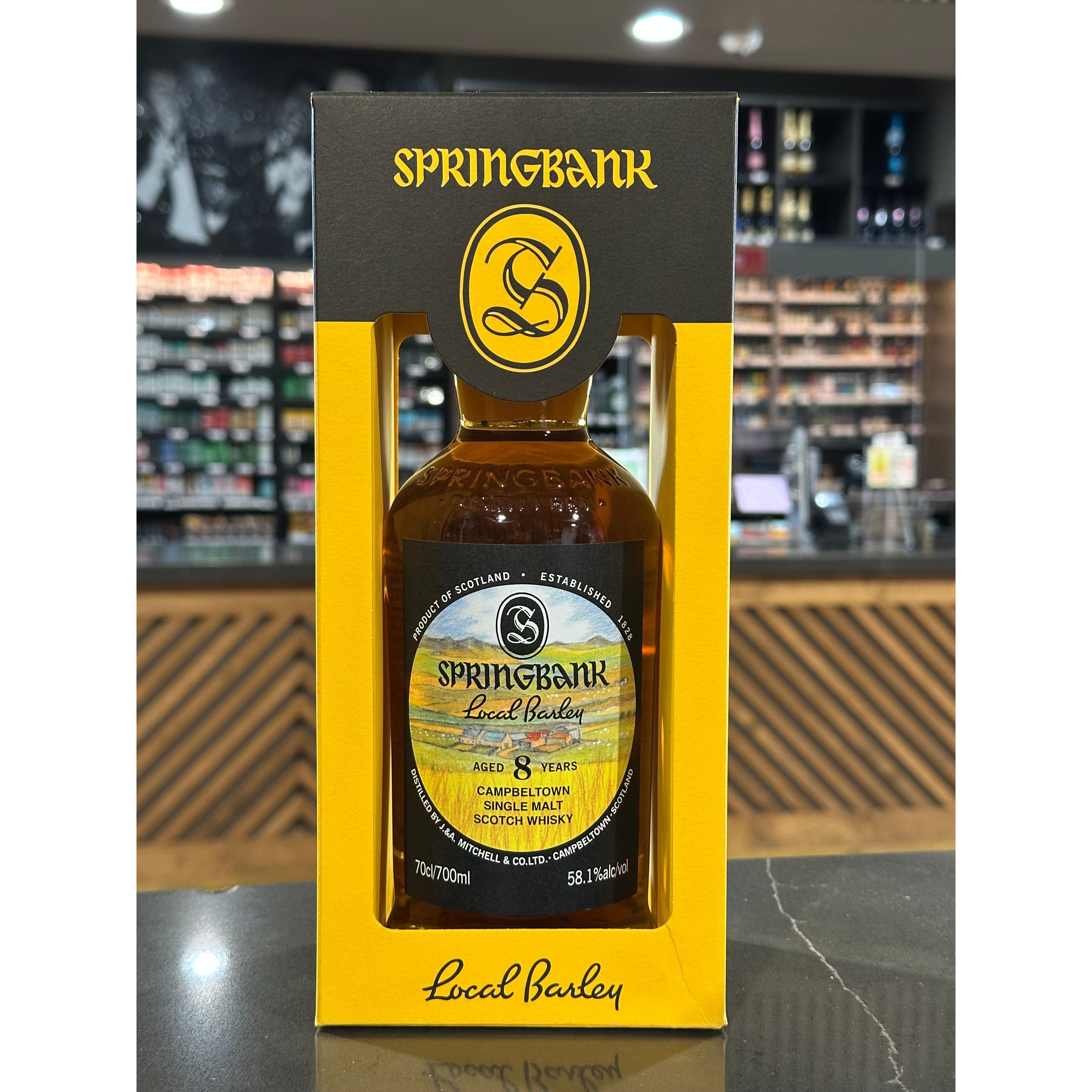 Z*様 スプリングバンクSPRINGBANK Local Barley 8年 Spring Bank Local Barley 8 Year Campbeltown Single Malt