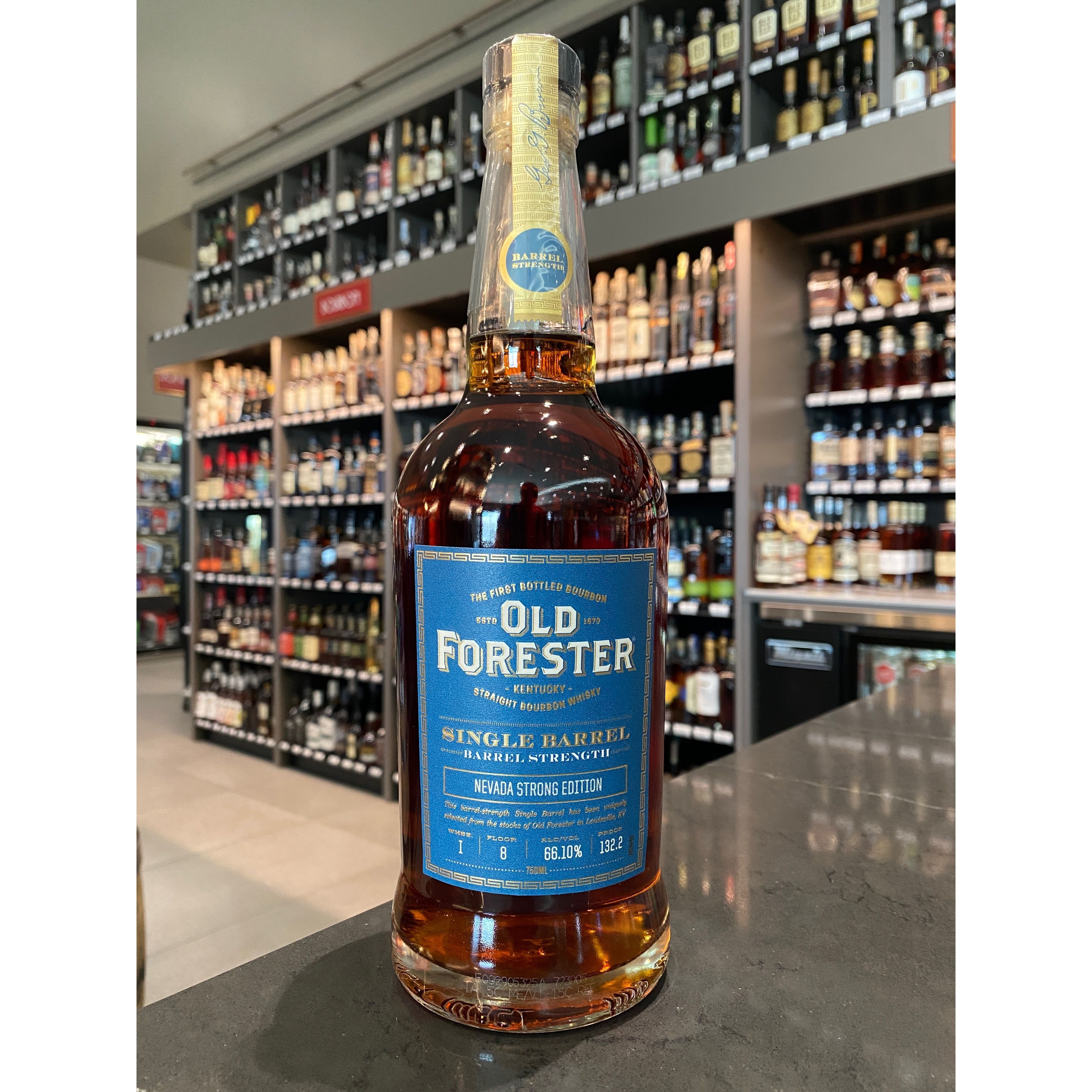 Old Forester Single Barrel Nevada Strong Edition Barrel Strength