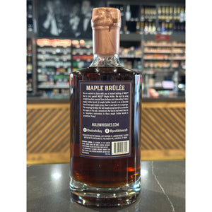 Nulu Maple Brulee Straight Bourbon Whiskey Finished in Maple Brulee Barrels