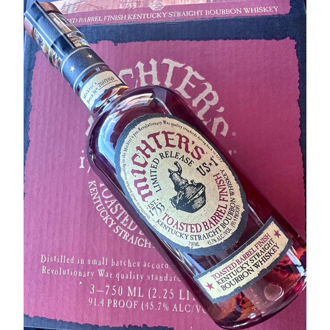 MICHTER’S TOASTED BARREL BOURBON | 2024 LIMITED RELEASE