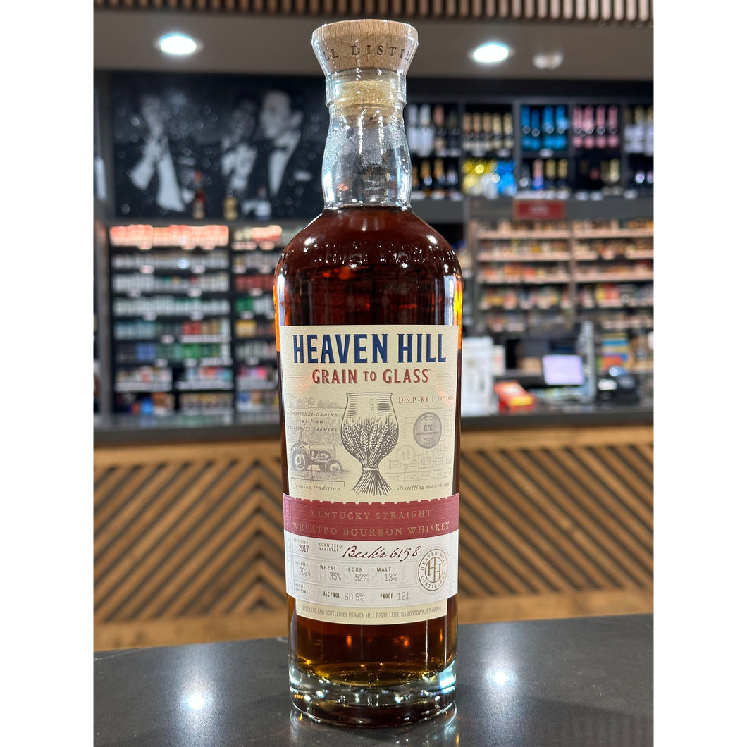 HEAVEN HILL GRAIN TO GLASS | KENTUCKY STRAIGHT WHEATED BOURBON WHISKEY