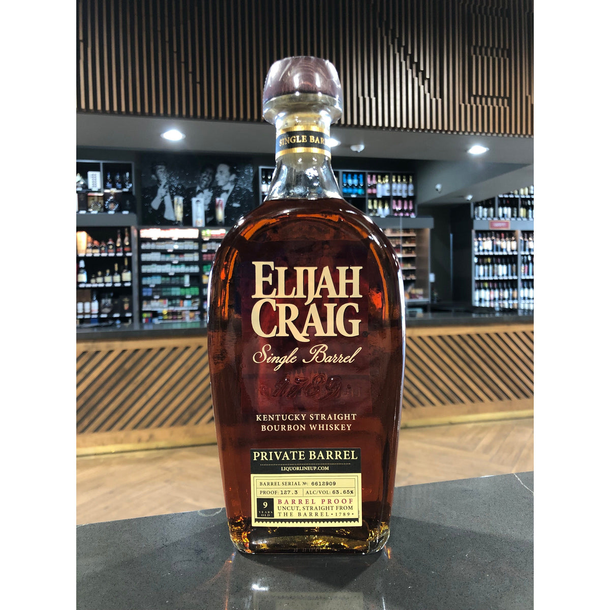 Elijah Craig Cask Strength Liquor Lineup Private Barrel Store Pick