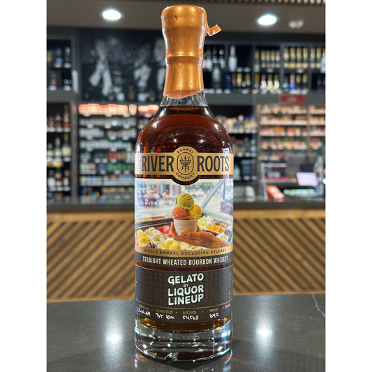River Roots Gelato by Liquor Lineup Straight Wheated Bourbon Whiskey