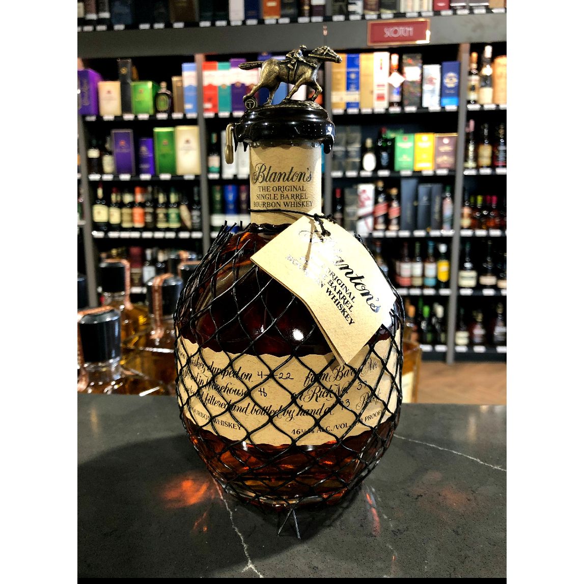 Luigi Whiskey 2 pack Blantons Gold/Blantons original single barrel