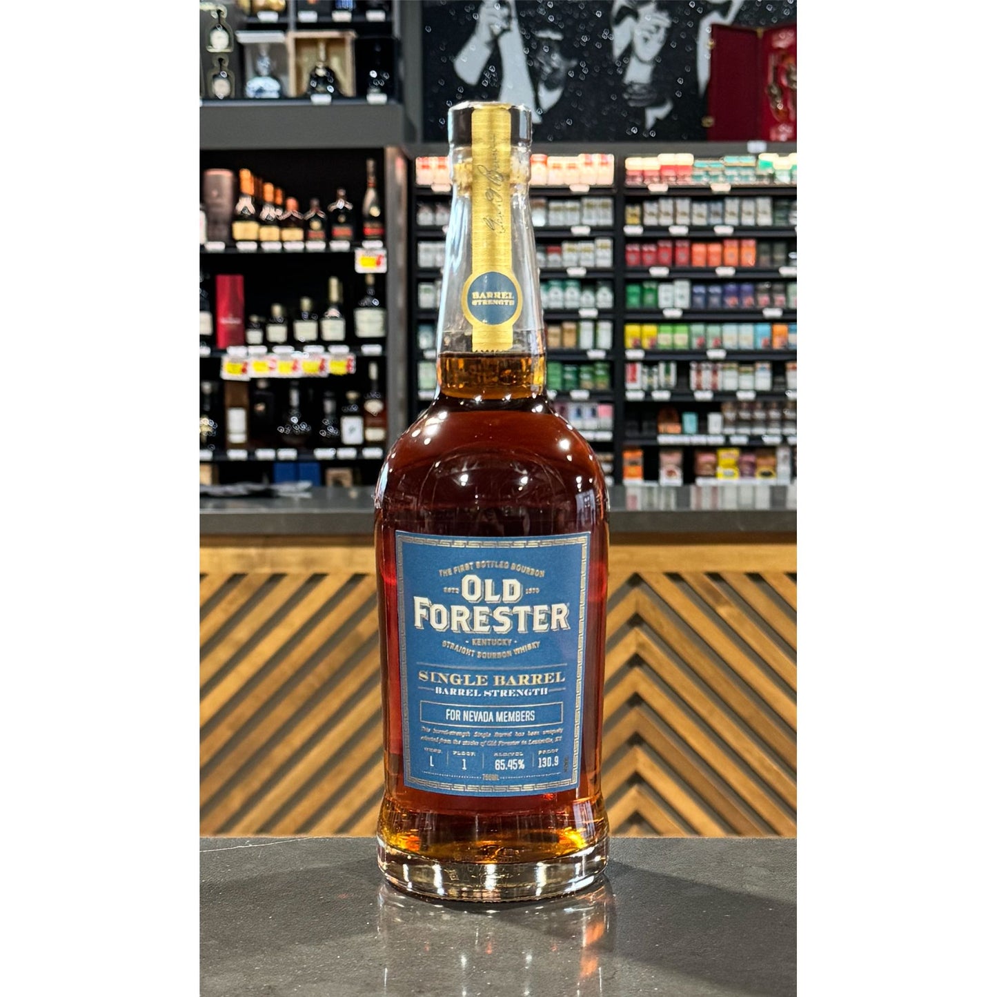 Old Forester Single Barrel For Nevada Members Edition Barrel Strength