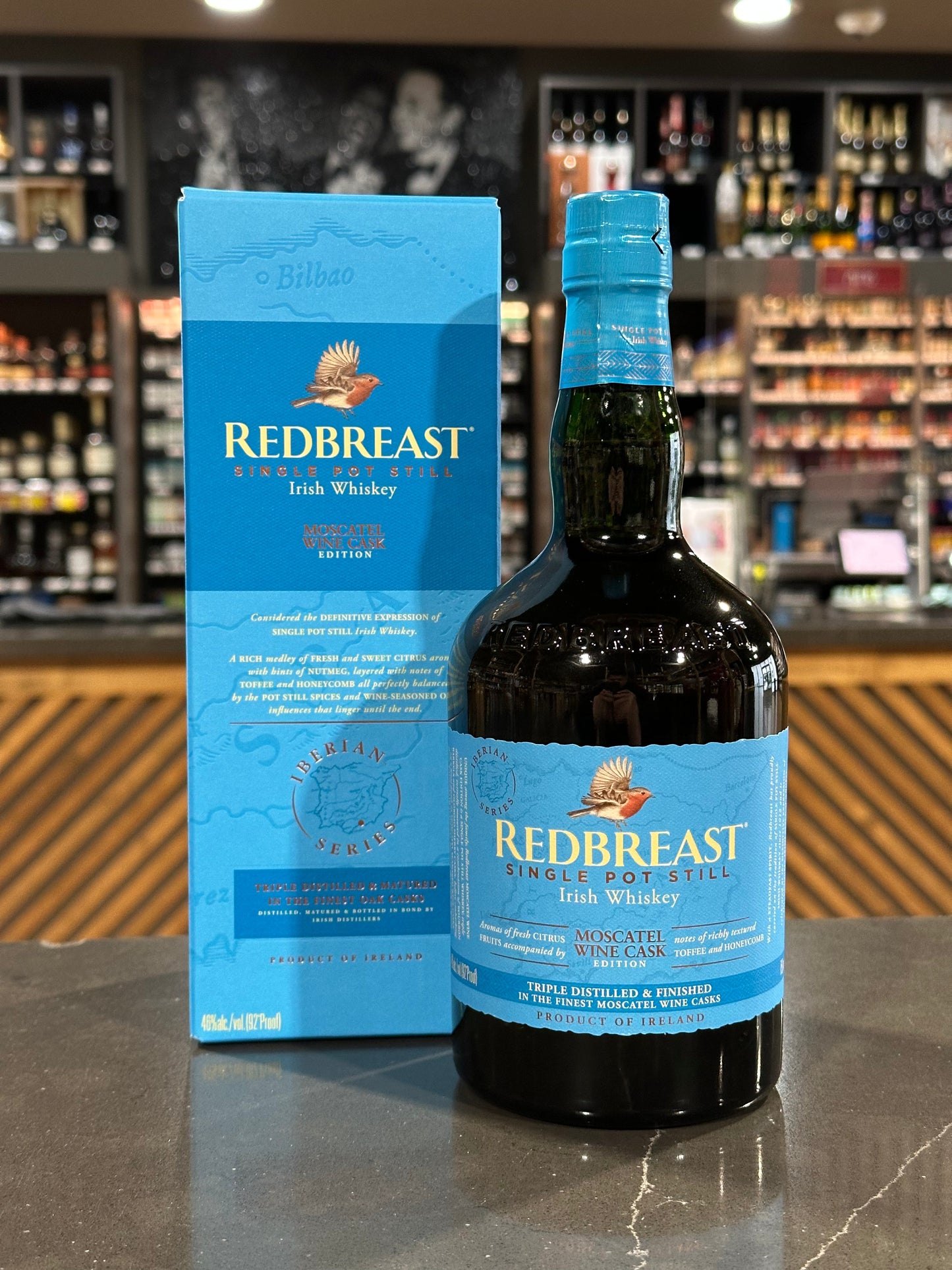 Redbreast Moscatel Cask Finish Irish Whiskey Single Pot Still