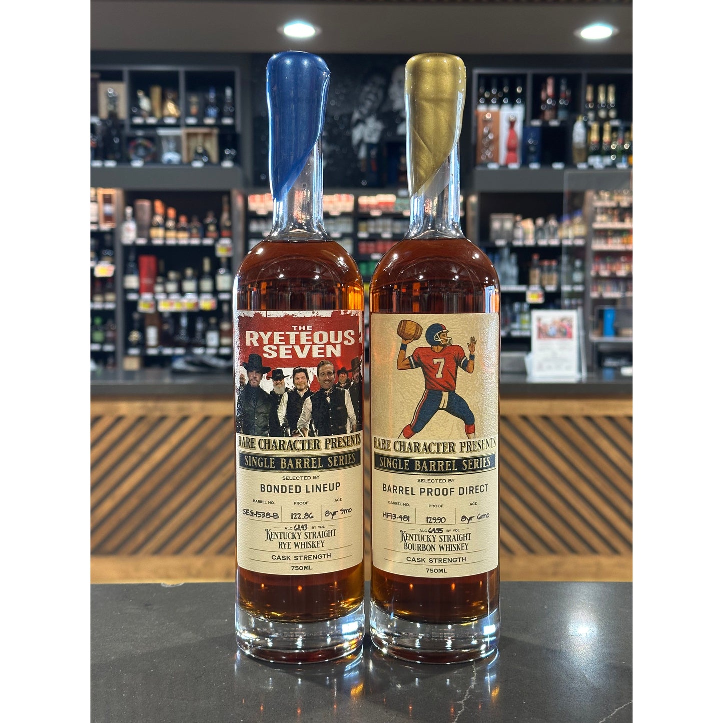 Rare Character Barrel Proof 2-Pack Bourbon & Rye Cask Strength Bundle