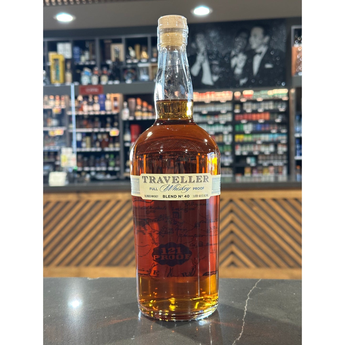 Traveller Full Whiskey Proof 1 Liter Blend No. 40