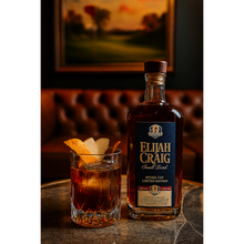 Load image into Gallery viewer, ELIJAH CRAIG RYDER CUP 2025 KENTUCKY STRAIGHT
BOURBON WHISKEY
FINISHED with TOASTED SUGAR MAPLE &amp; APPLEWOOD STAVES