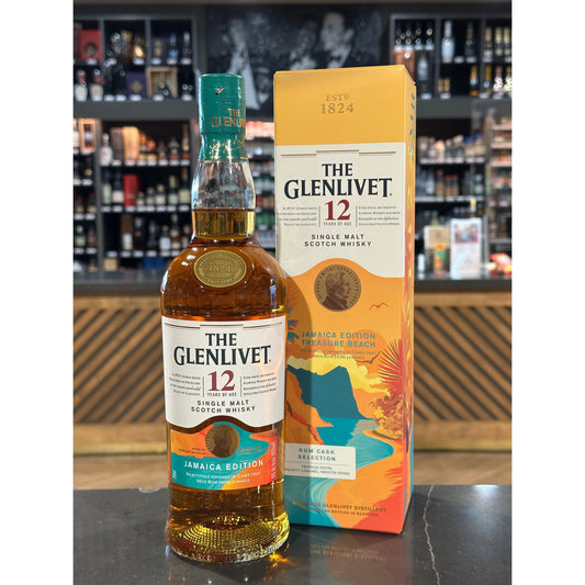 The  Glenlivet 12 Year Jamaica Edition Single Malt Scotch Whiskey Rum Cask