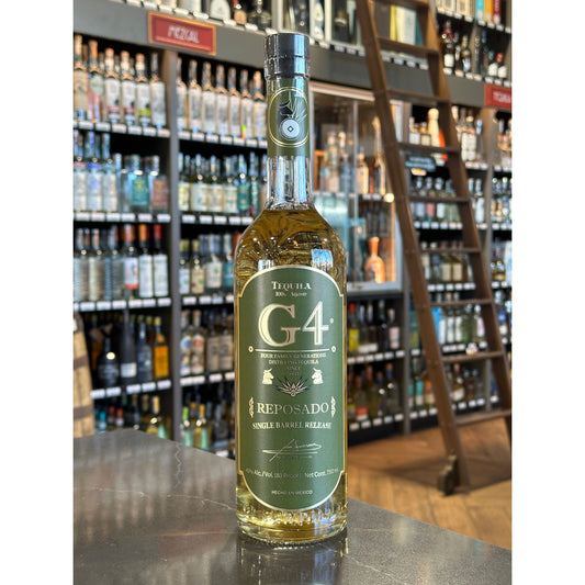 G4 Tequila Reposado Single Barrel Release Lot 14