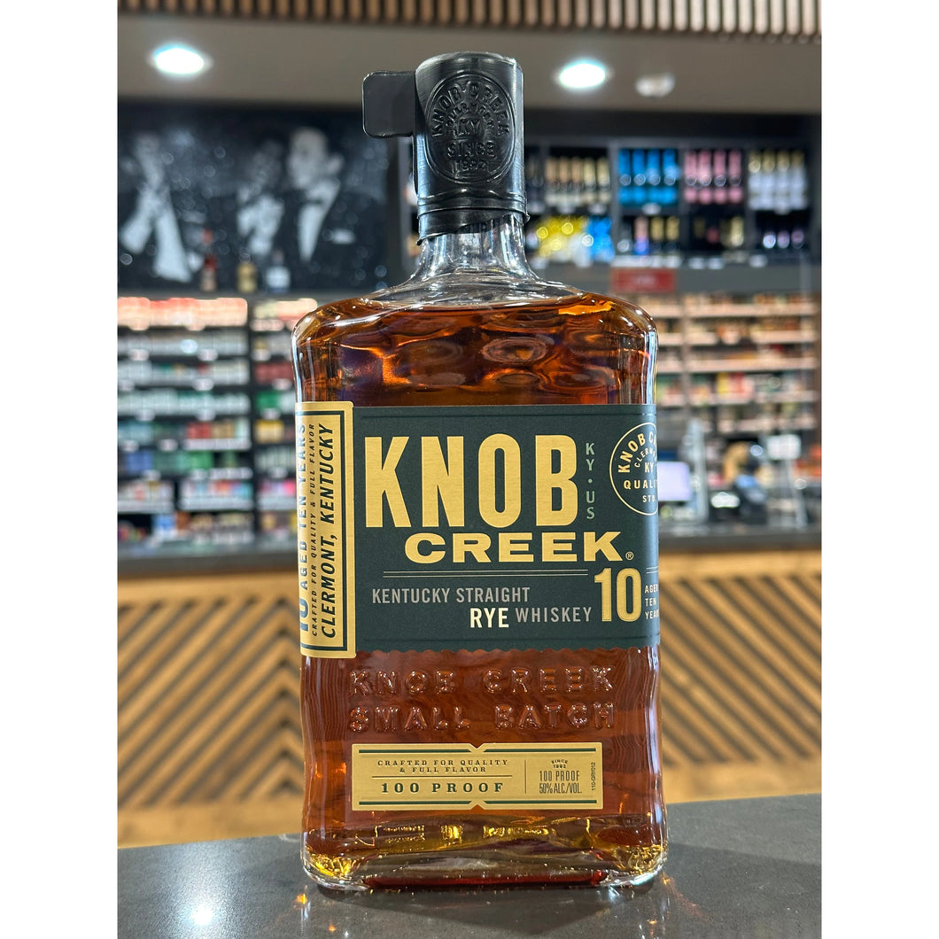 KNOB CREEK | RYE WHISKEY | AGED 10 YEARS