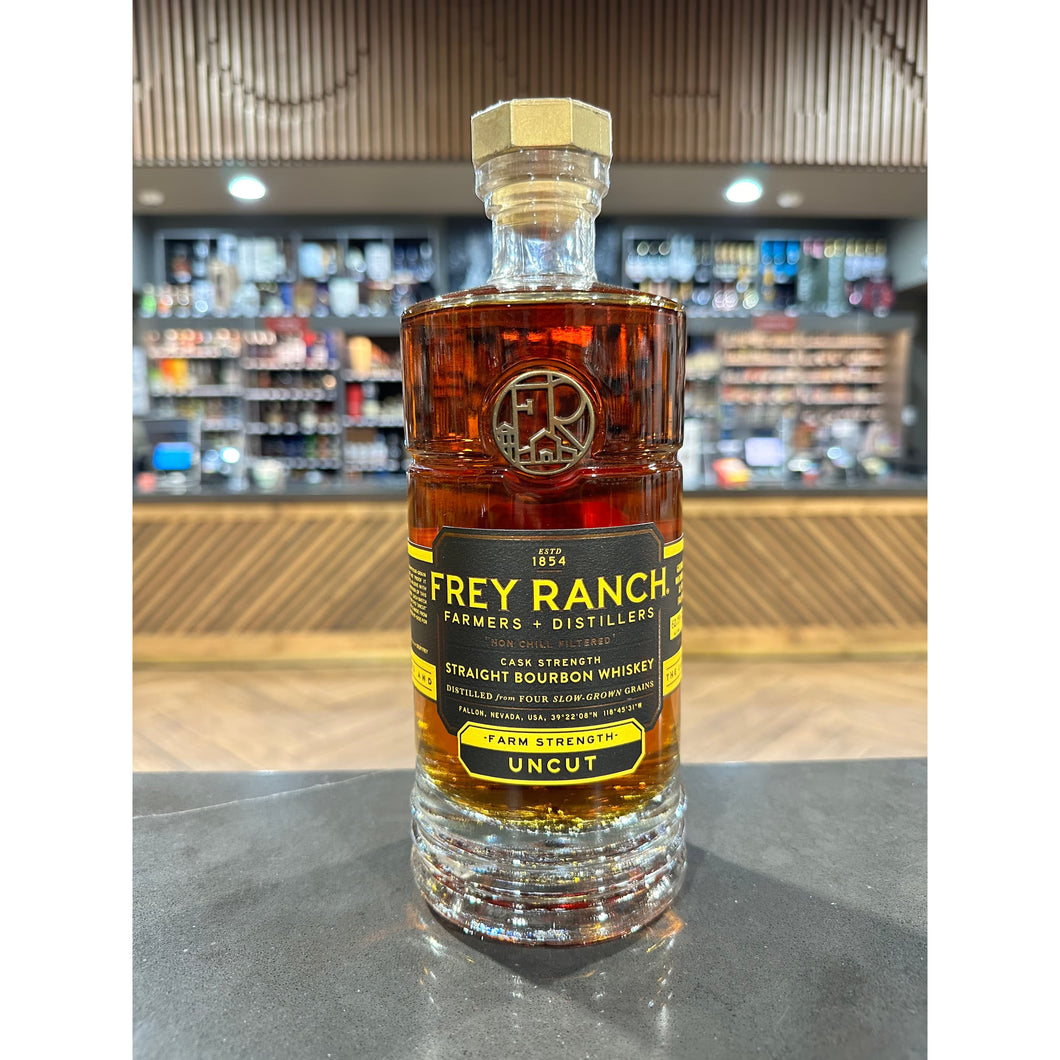 Frey Ranch Uncut Farm Strength Bourbon Whiskey 750 ml