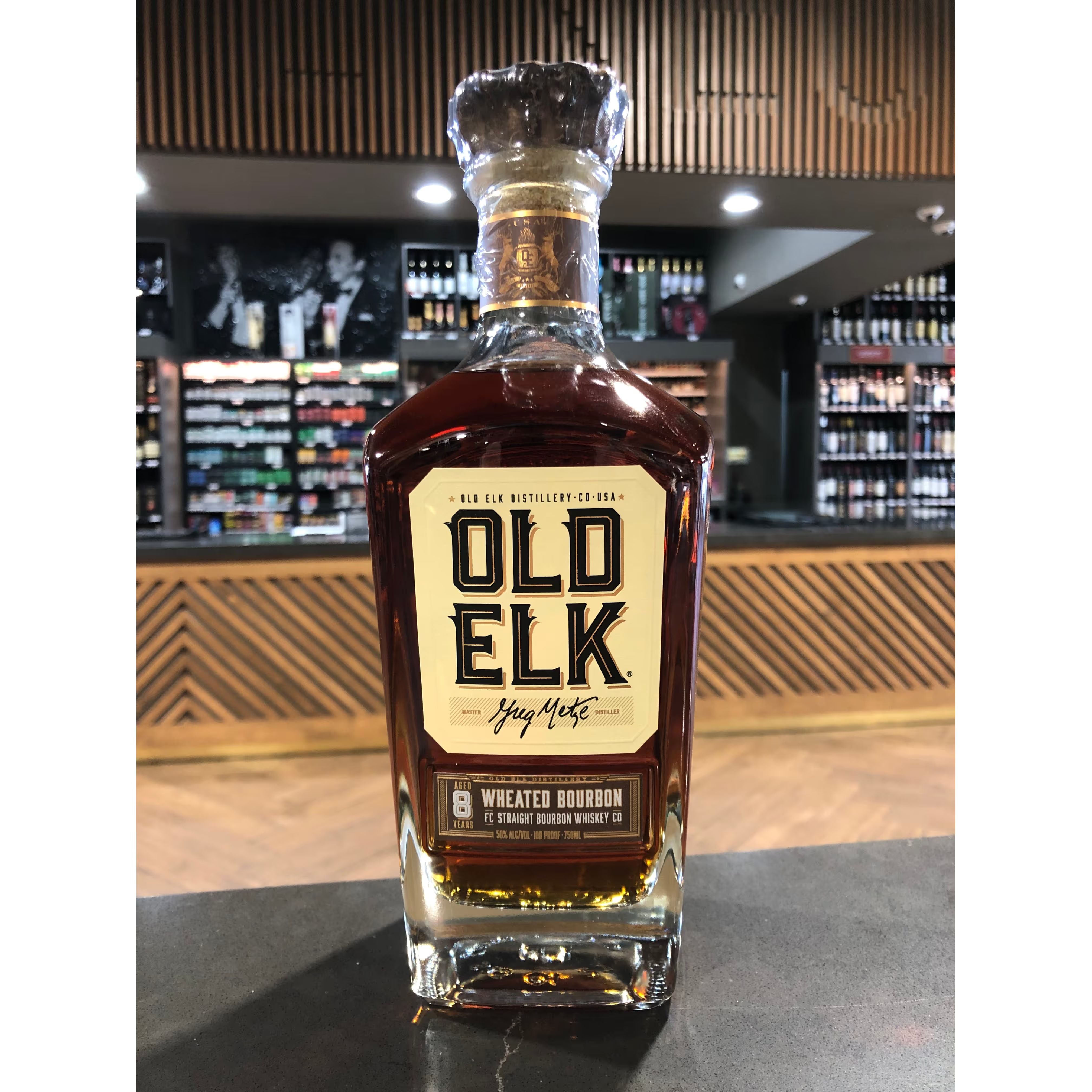 Old Elk 8 Year Wheated Bourbon Liquor Lineup