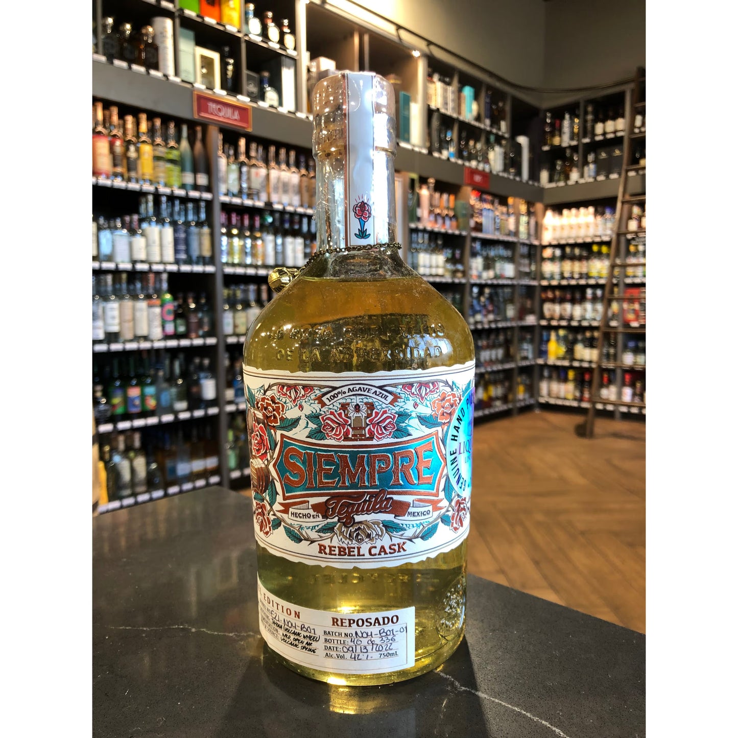 Siempre | Rebel Cask Reposado | Liquor Lineup Tequila Single