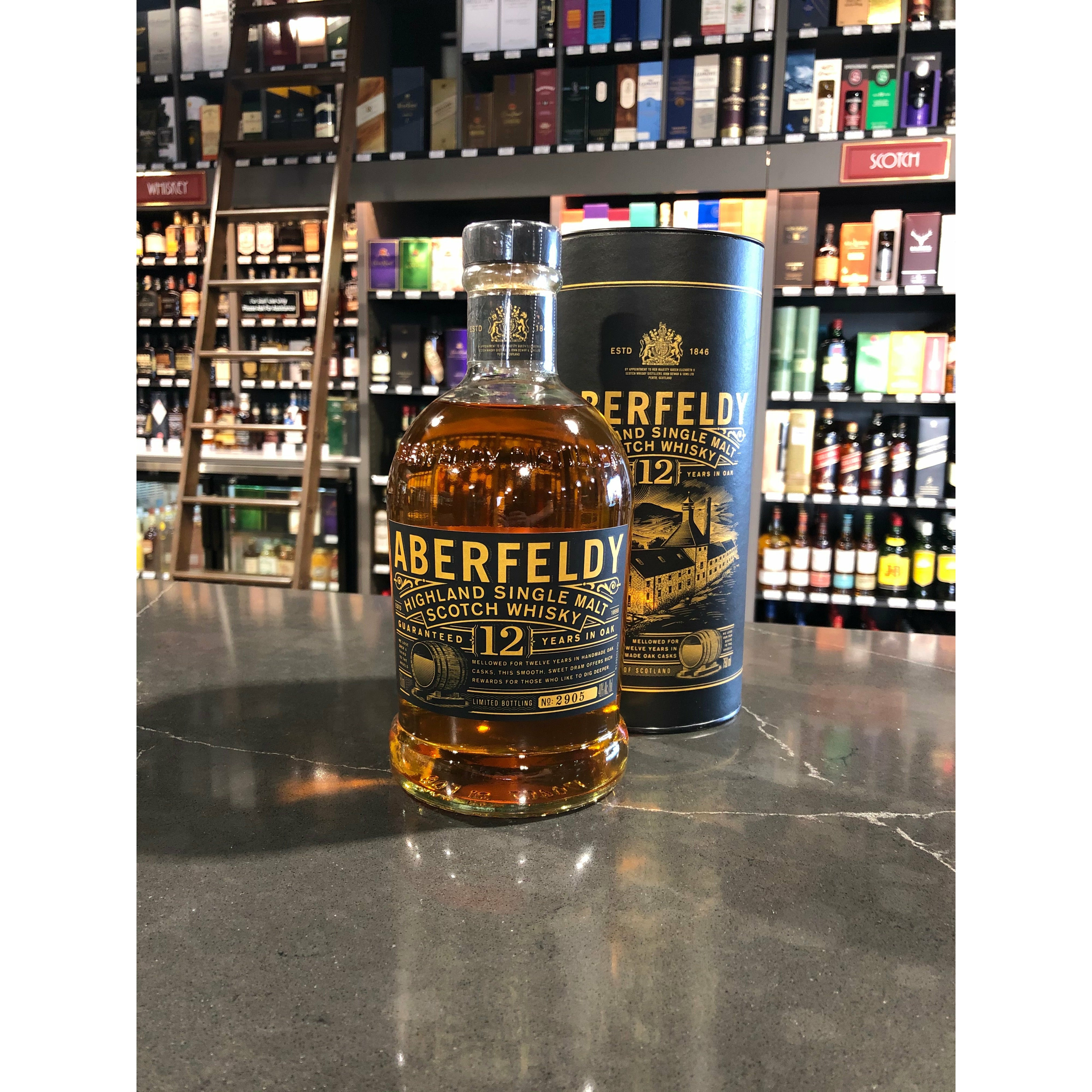 Aberfeldy 12 Years Aged | Single Malt Scotch Whiskey – Liquor Lineup