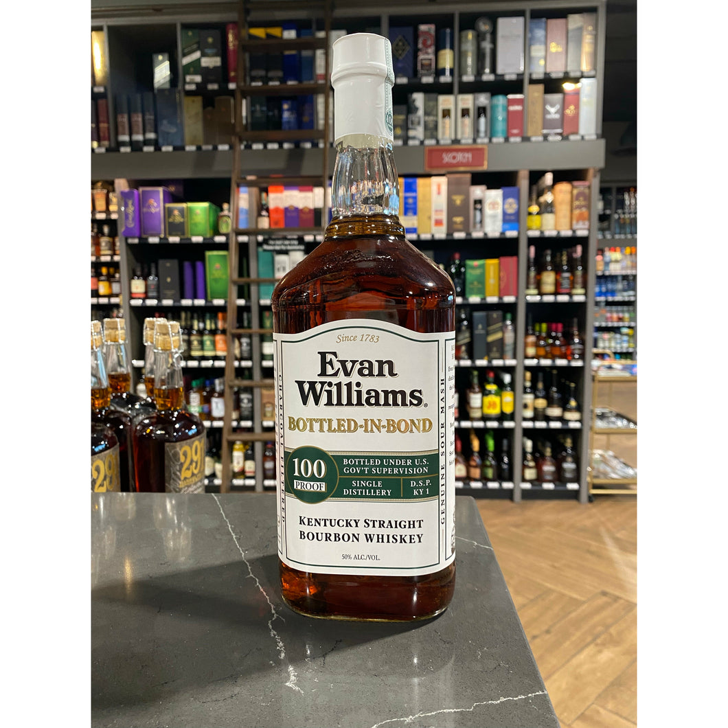 Evan Williams Bourbon 1.75L | Bottled In Bond 100 Proof