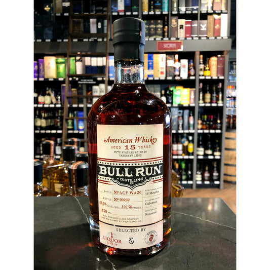 Bull Run | Aged 15 Year MGP Whiskey | Liquor Lineup/Whiskey Slickers Collaboration