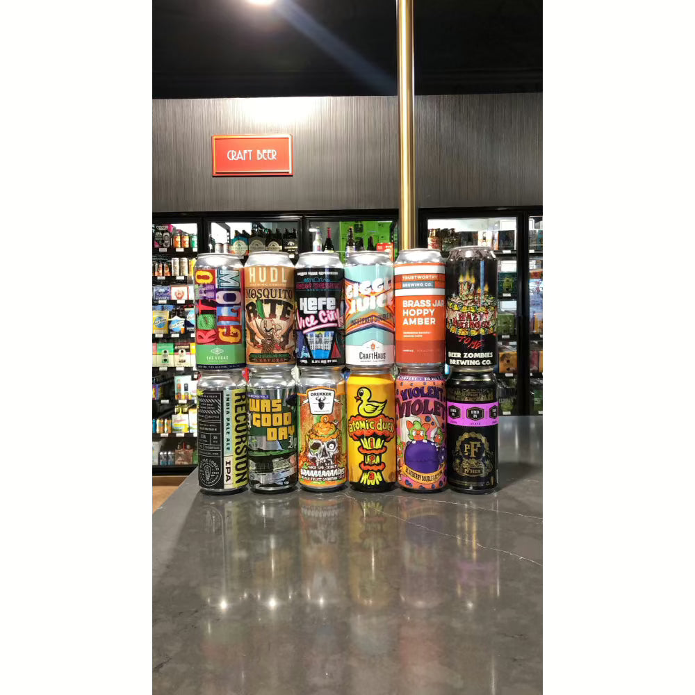 New Release Craft Beer 16oz Can 12-pack