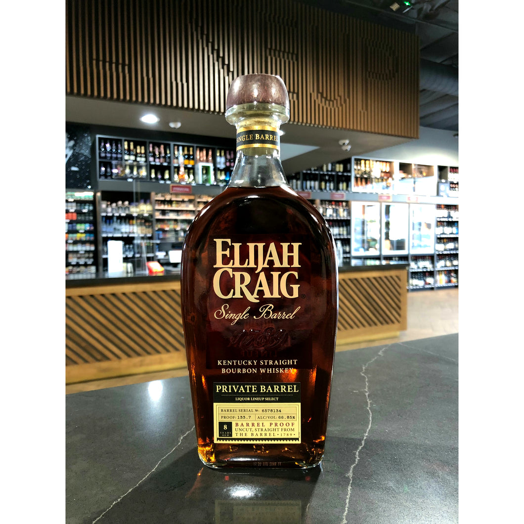Elijah Craig Barrel Proof | Liquor Lineup Private Barrel | Store Pick