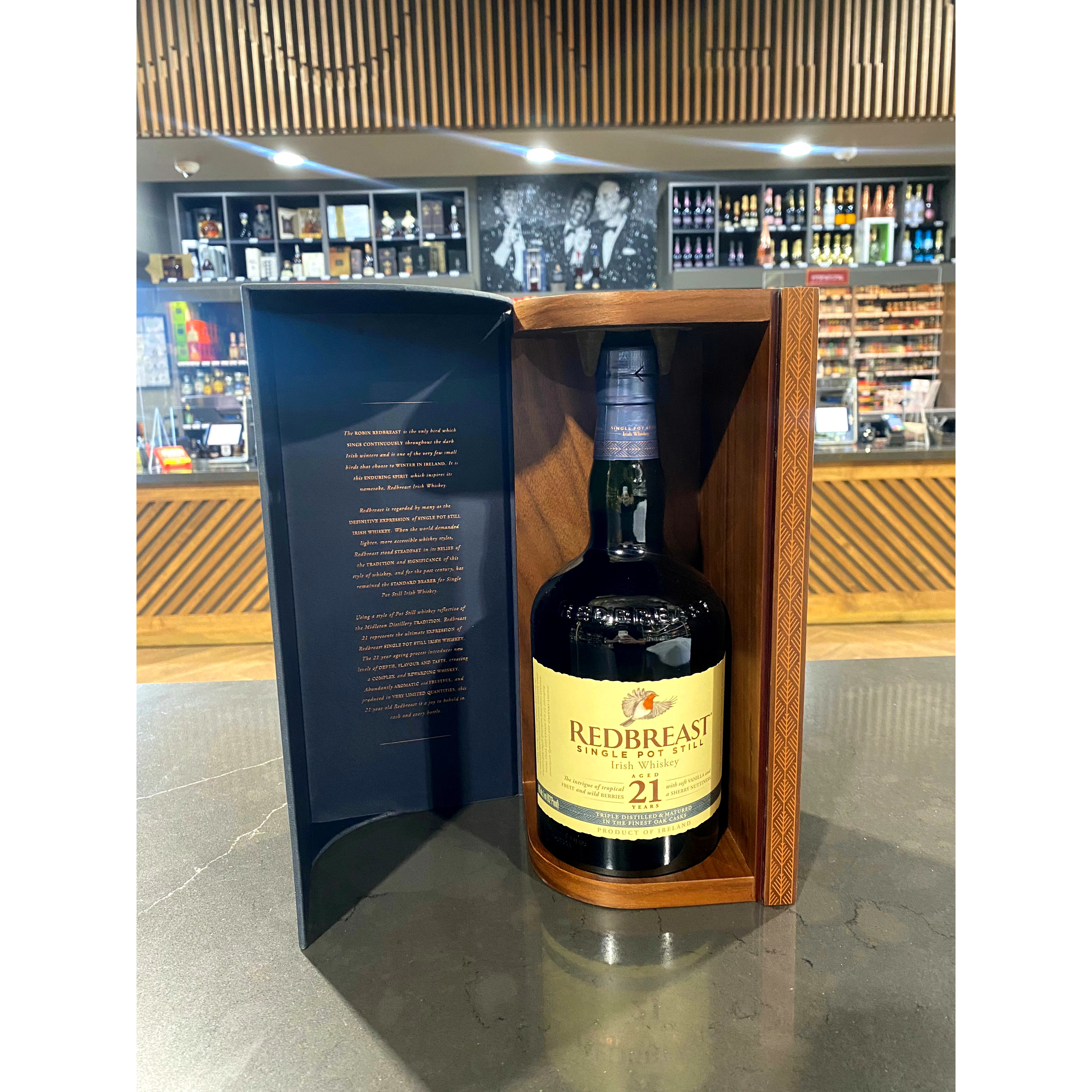 Redbreast 21 Year Old Single Pot Still Irish Whiskey – Buy Liquor Online