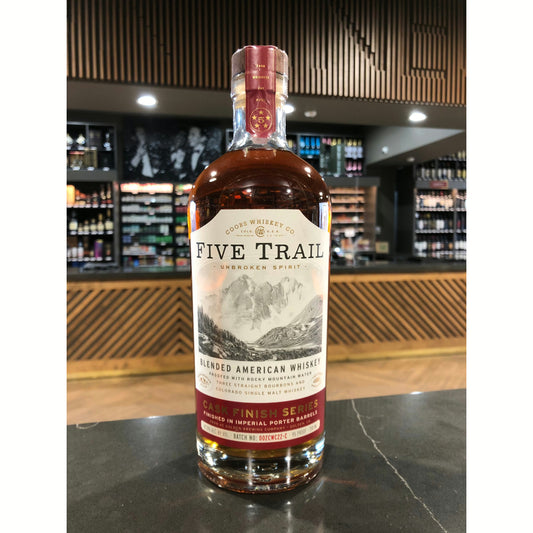 Five Trail Whiskey | Cask Finished | Imperial Porter Barrels