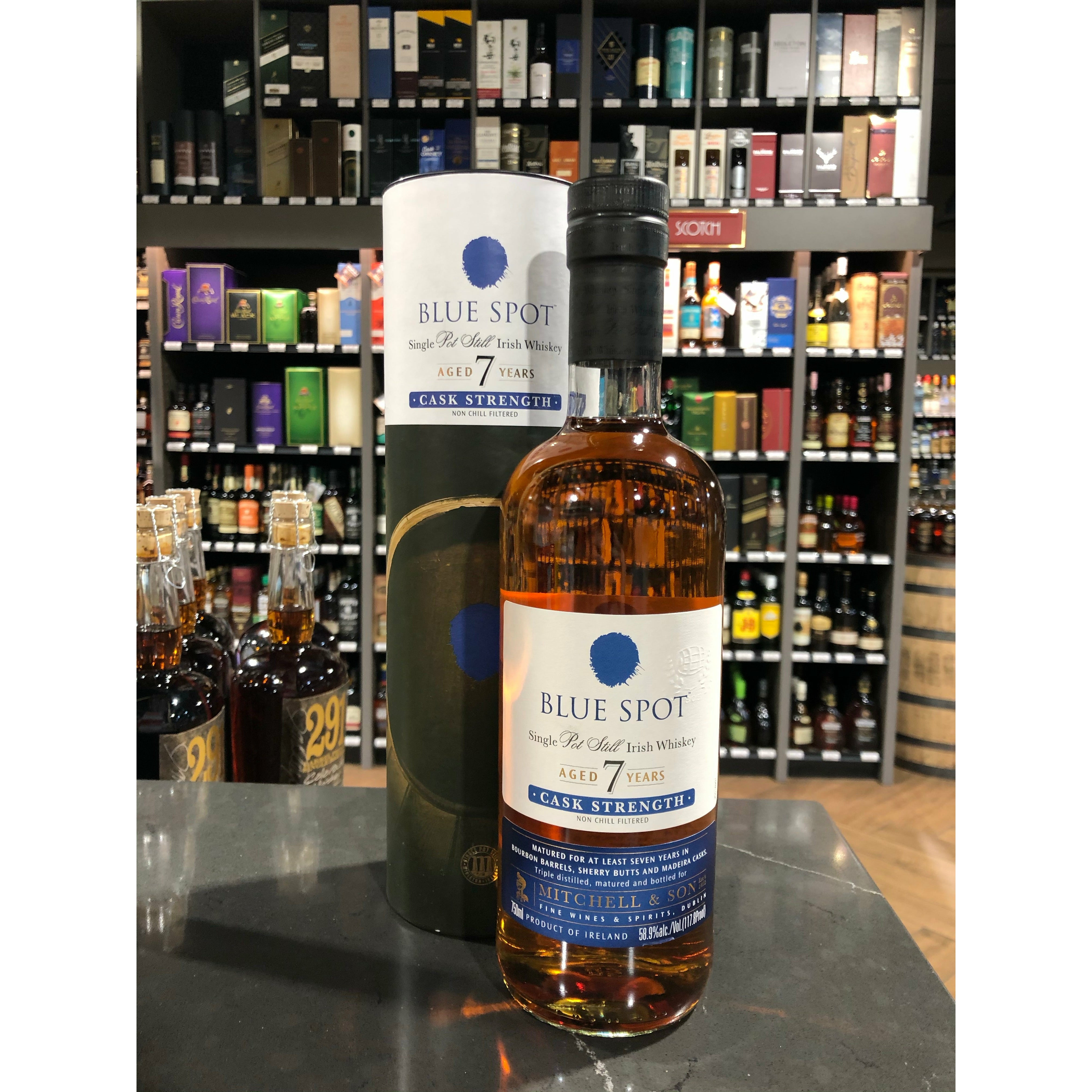 Spot Blue Cask Strength Single Pot Still Irish Whiskey - 750ml