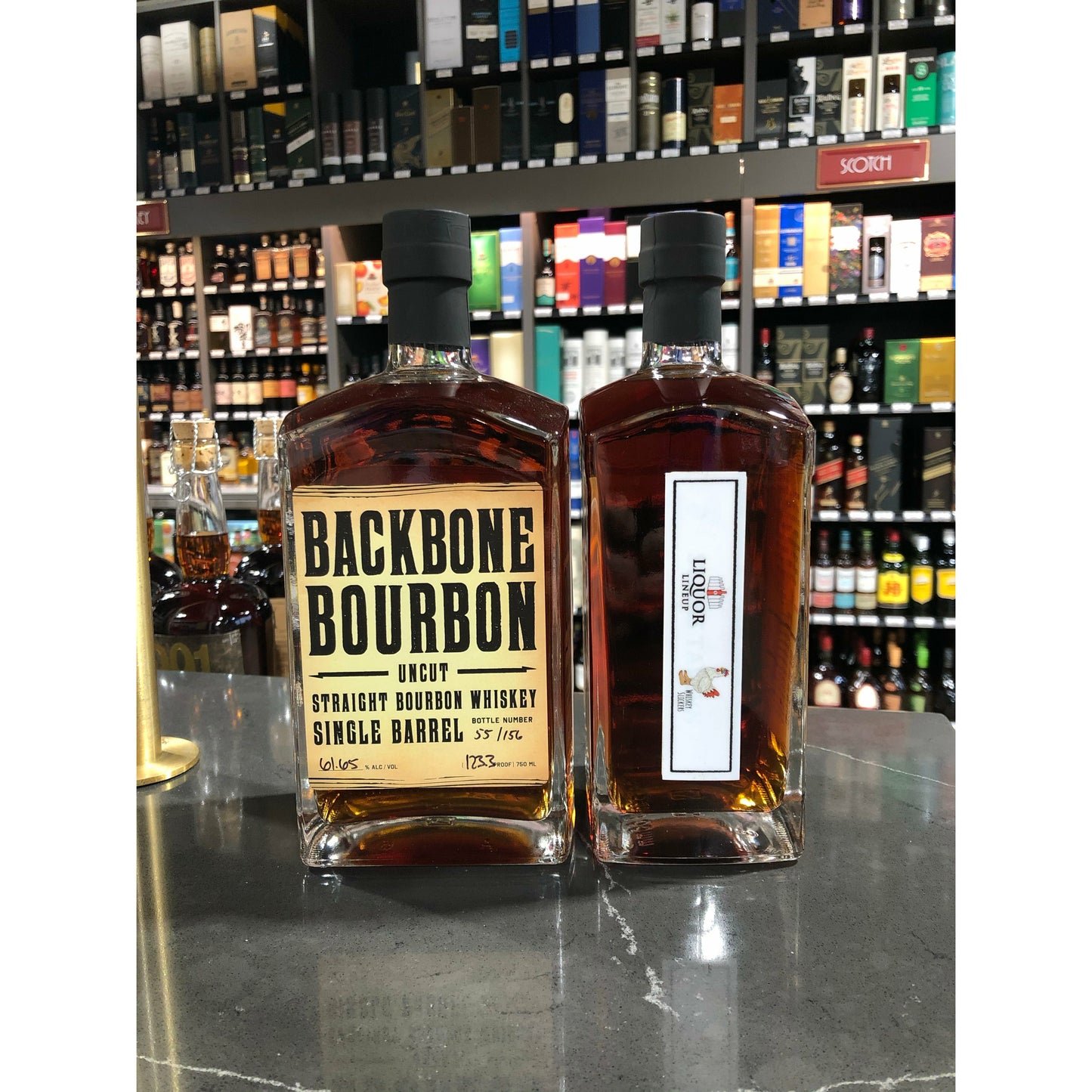 Backbone Uncut Bourbon | Single Barrel | Barrel Select Store Pick