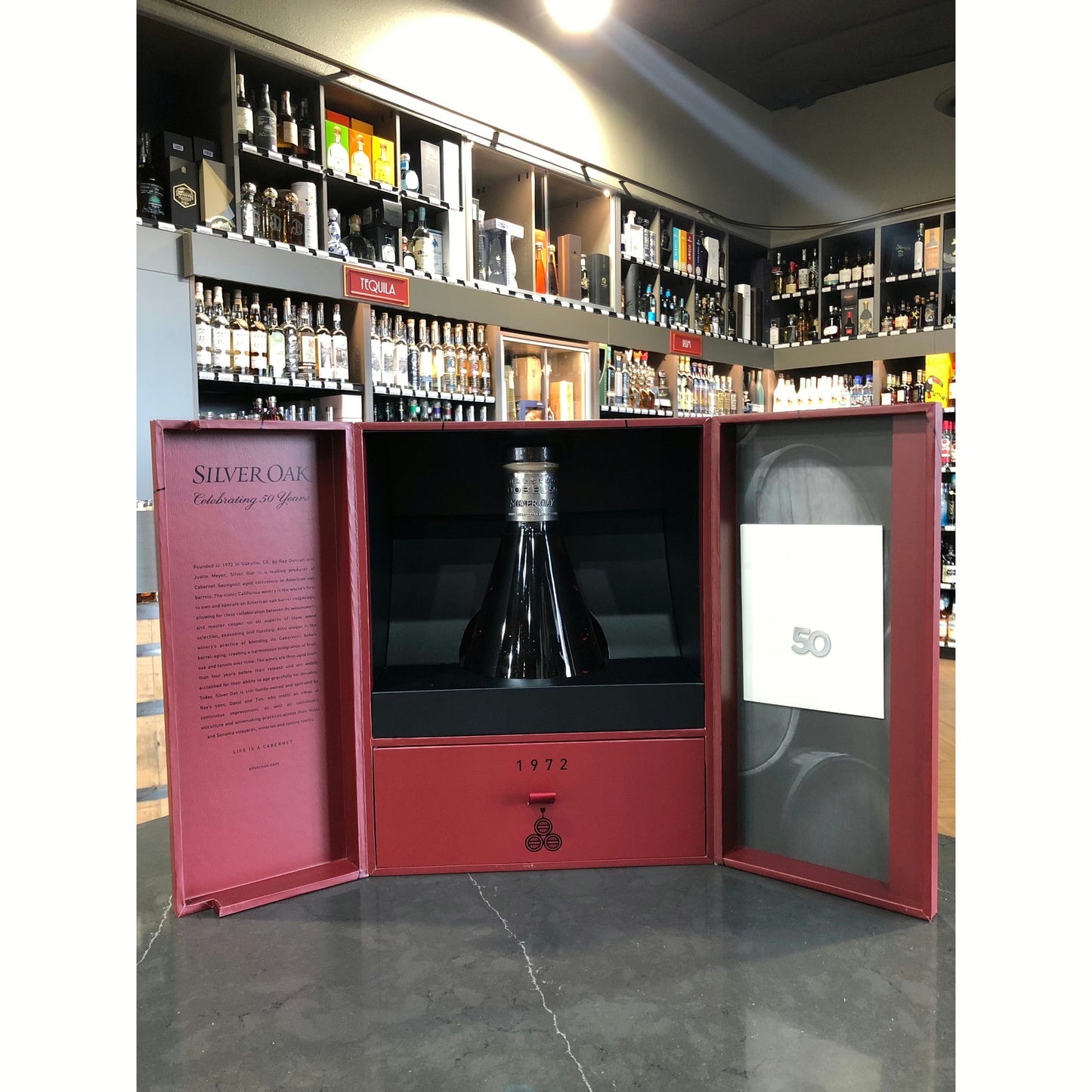 BF Maestro Dobel | Silver Oak | 50 Year Anniversary Extra Anejo
