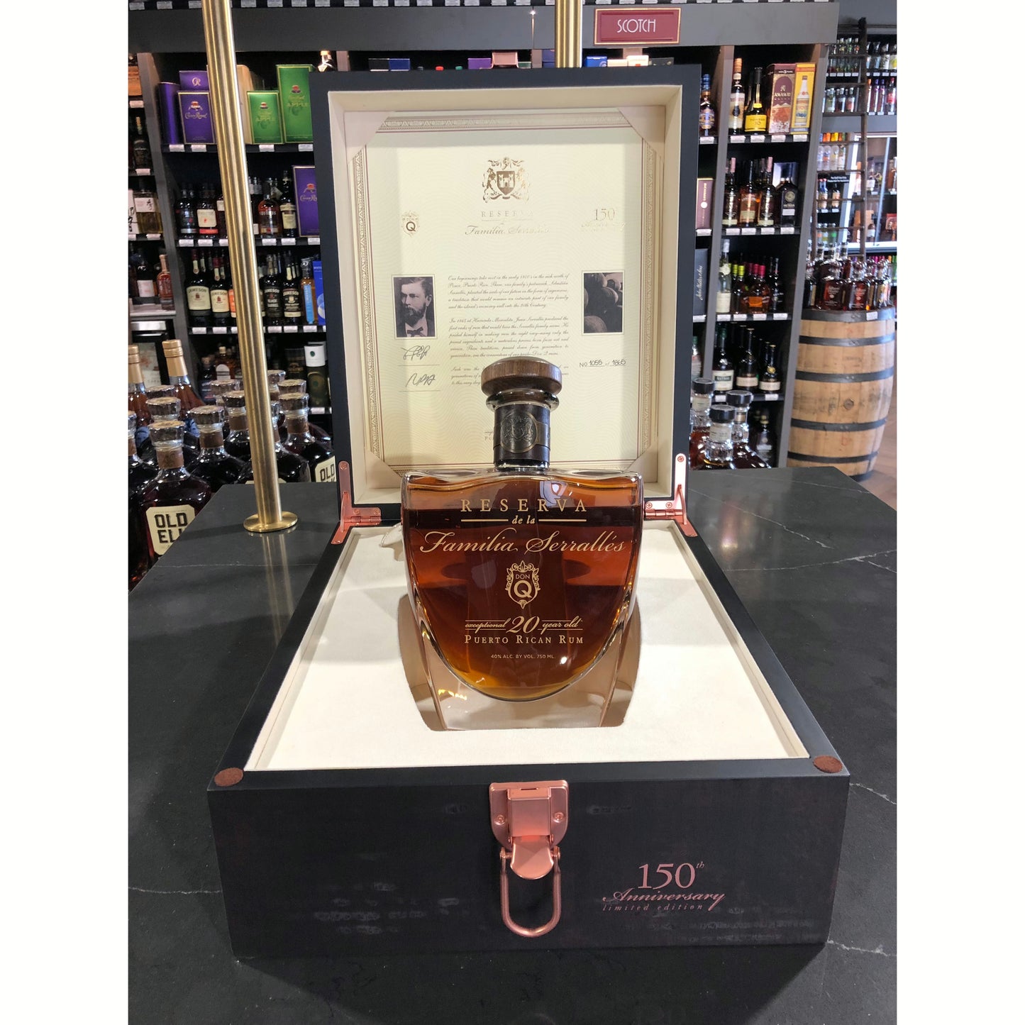 BF Don Q | Reserva de la Familia Serralles | Aged 20 Years | 150th Anniversary Limited Edition