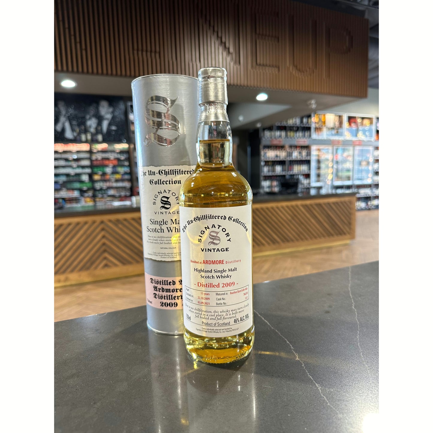 Signatory Ardmore 2009 9 Year Old Single Barrel Single Malt Whisky