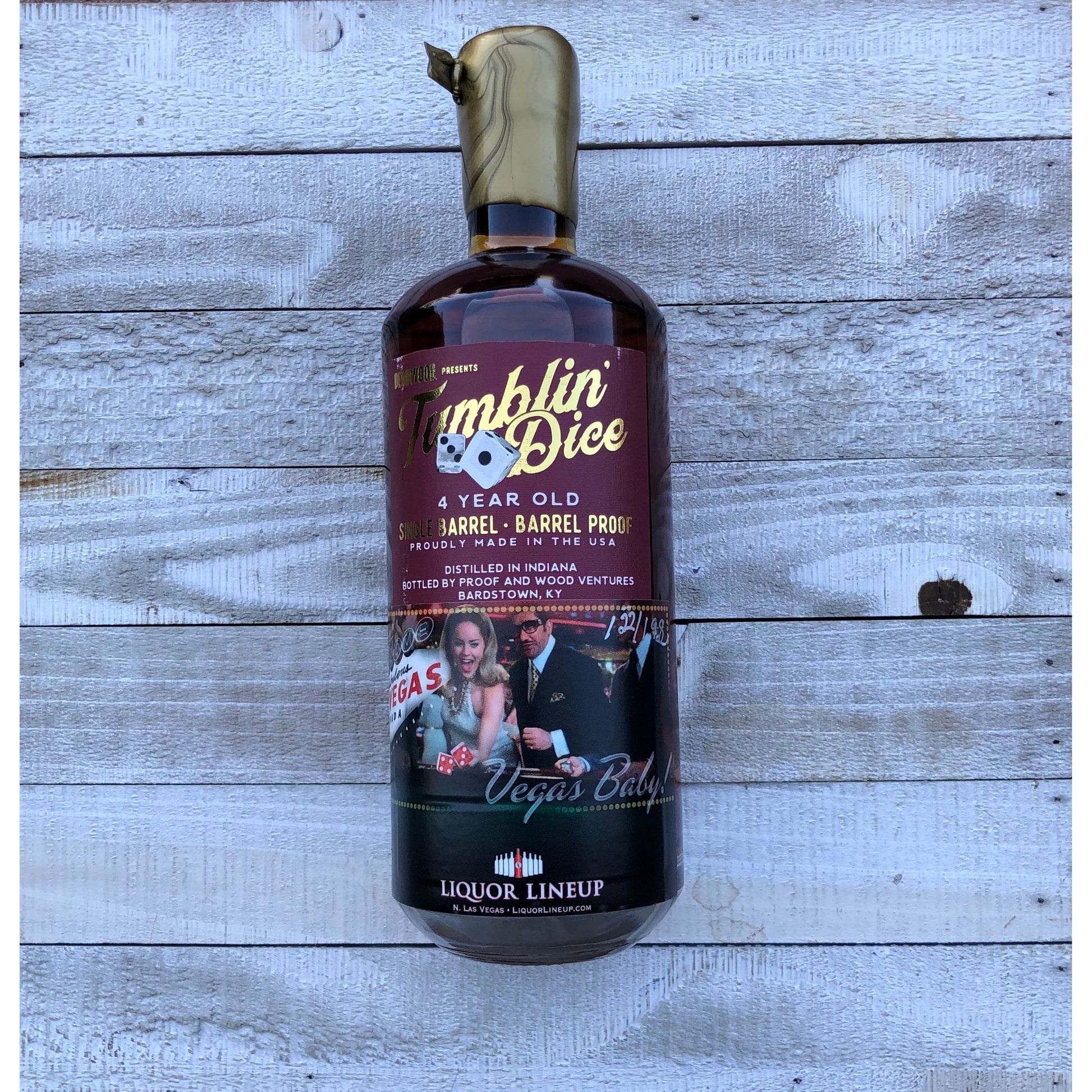 Tumblin' Dice 4 Yr | Heavy Rye Bourbon | Single Barrel |Store Pick | MGP